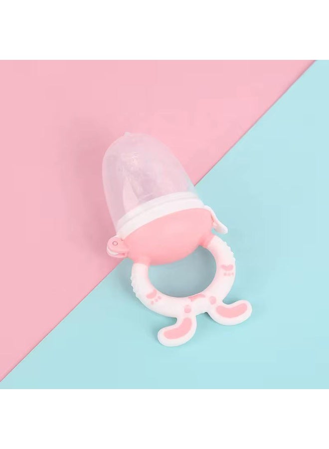 شيكو لهاية تغذية طعام الفاكهة للأطفال - مغذي طعام طازج، لعبة تسنين الفاكهة للأطفال من عمر 3 إلى 24 شهرًا - Image 4